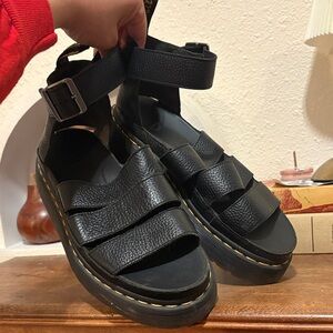 Dr Marten Platform Sandals